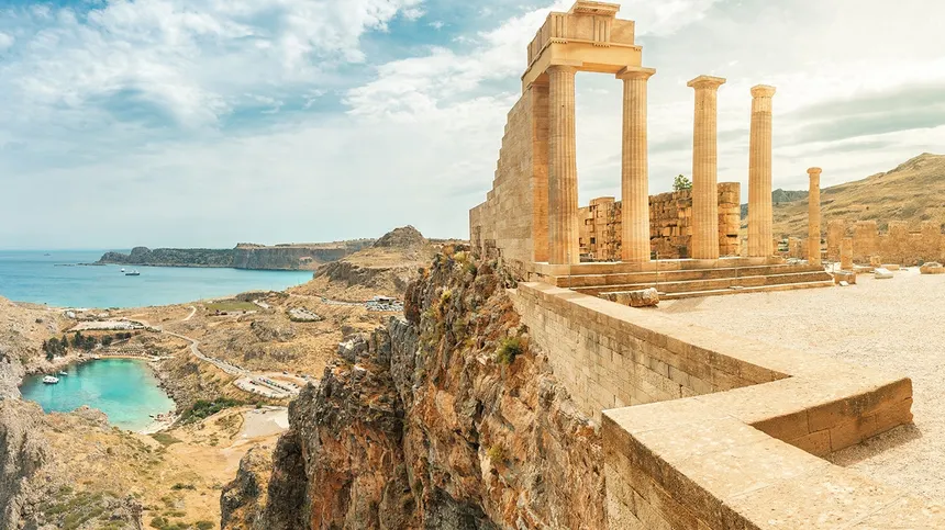 Lindos Acropolis – Rhodes private tour destination
